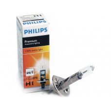 Лампа накаливания H1 12V 55W P14.5S Premium Philips