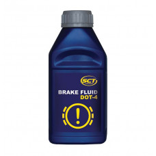 Жидкость тормозная SCT DOT 4 "BRAKE FLUID" 455г.