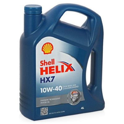 Масло моторное п/синт. Shell Helix HX7 10W-40 4л