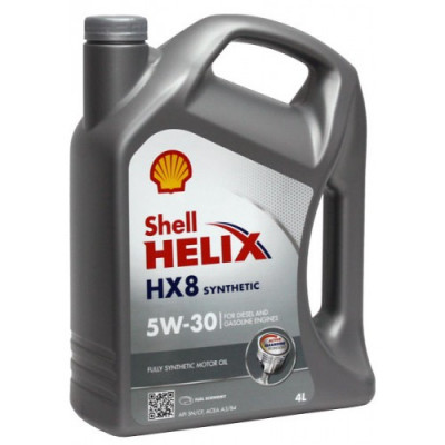 Масло моторное синт. Shell Helix HX8 5W-30 4л